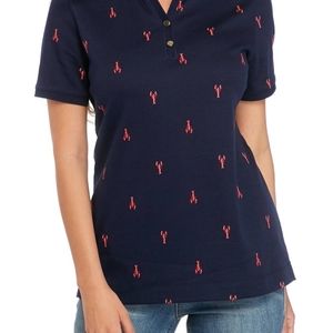 Kim Rogers Perfectly Soft Lobster polo